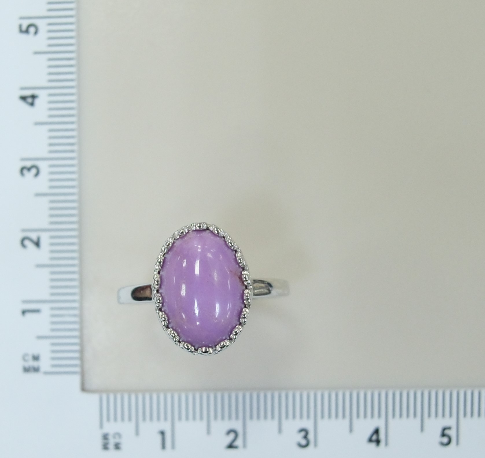 Серебряное кольцо с фосфосидеритом